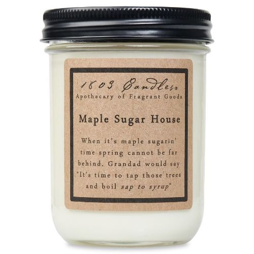 Maple Sugar House soy jar candle