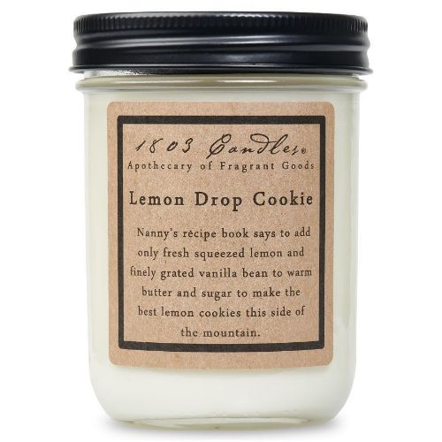 Lemon Drop Cookie Soy Jar