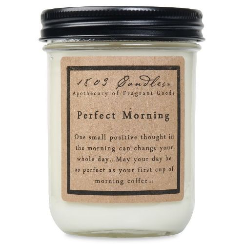 Perfect Morning soy jar candle