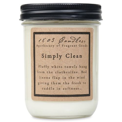 Simply Clean soy candle
