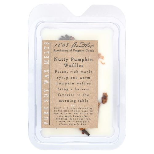 Nutty Pumpkin Waffles-Melter