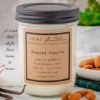 Almond Vanilla Soy Candle Natural