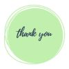 Thank You Gift Card Circle Design
