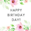 Happy Birthday Gift Card