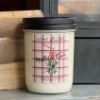 14oz. Jar-Plaid Mistletoe Kisses