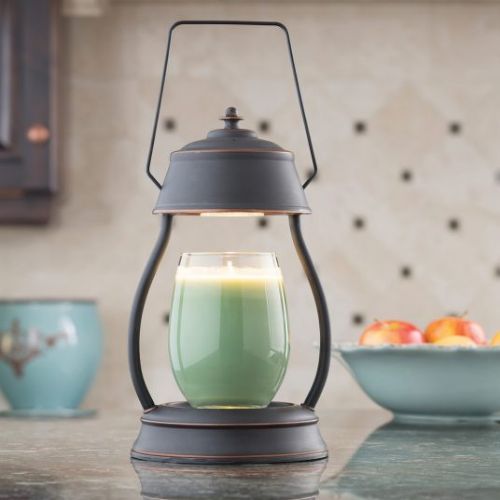 Oil Rubbed Bronze Hurricane Lamp Wax Warmer