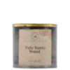Tin with Gold Rim 10oz-Palo Santo Wood
