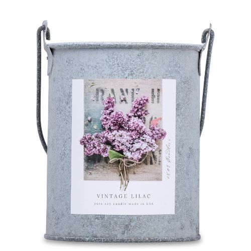 20oz. Tin Bucket Candle-Vintage Lilac
