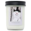 14oz. Jar-Snowman Village Border Label