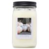 Limited Edition Quart Jar-White Pumpkin 32oz Border Label