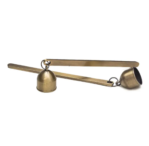 Antique Brass Bell Snuffer