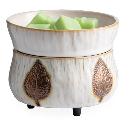 Bronze Leaf 2 in 1 Wax Warmer