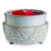 Vintage White 2 in 1 Wax Warmer