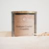 Tin with Gold Rim 10oz-Graham Cracker Crumble