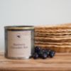 Tin with Gold Rim 10oz-Blueberry Cinnamon Bun