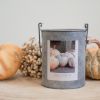 20oz. Tin Bucket Candle-White Pumpkin