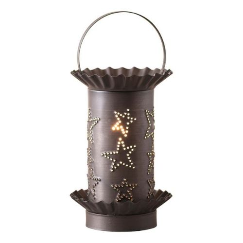 Folk Art Star Mini Punched Tin Wax Warmer