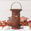 Rusty Folk Art Star Mini Tin Wax Warmer