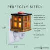 Wood Lantern Plug-In Wax Warmer