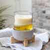 Wax Warmer-Wooden Pedestal 2 in 1