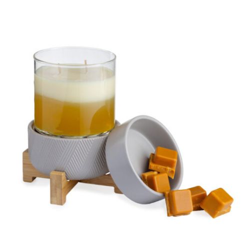 Wax Warmer-Wooden Pedestal 2 in 1