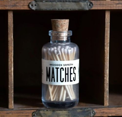 Mini Matches, White