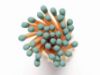 Matches-Mini Apothecary, Deep Teal
